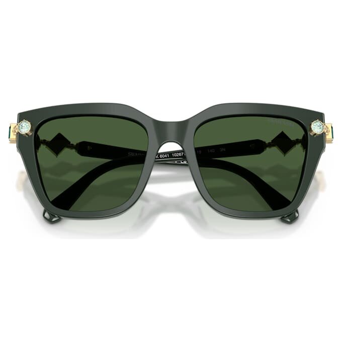 Sunglasses Square Shape, Green Sunglasses Square Shape, Green