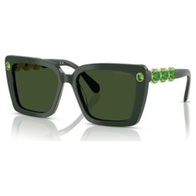 Sunglasses Square Shape, Sk6032, Green
