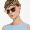Sunglasses Square Shape, Sk7040, Pink