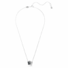 Swan Pendant Swan, Black, Mixed Metal Finish