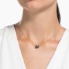 Swan Pendant Swan, Small, Black, Rose Gold-Tone Plated Swan Pendant Swan, Small, Black, Rose Gold-Tone Plated