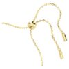Symbolica Bracelet Crystal Pearl, Clover, Evil Eye and Horseshoe, Blue, Gold-Tone Plated