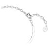 Symbolica Bracelet Pavé, Horse Shoe, White, Rhodium Plated