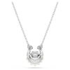 Symbolica Pendant Crystal Pearl, Round Cut, Pavé, Horse Shoe, White, Rhodium Plated Symbolica Pendant Crystal Pearl, Round Cut, Pavé, Horse Shoe, White, Rhodium Plated