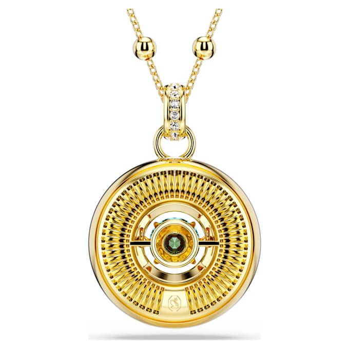 Symbolica Pendant Evil Eye, Medium, Multicolored, Gold-Tone Plated Symbolica Pendant Evil Eye, Medium, Multicolored, Gold-Tone Plated