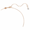 Symbolica Pendant Round Cut, Pavé, Horse Shoe, Red, Rose Gold-Tone Plated