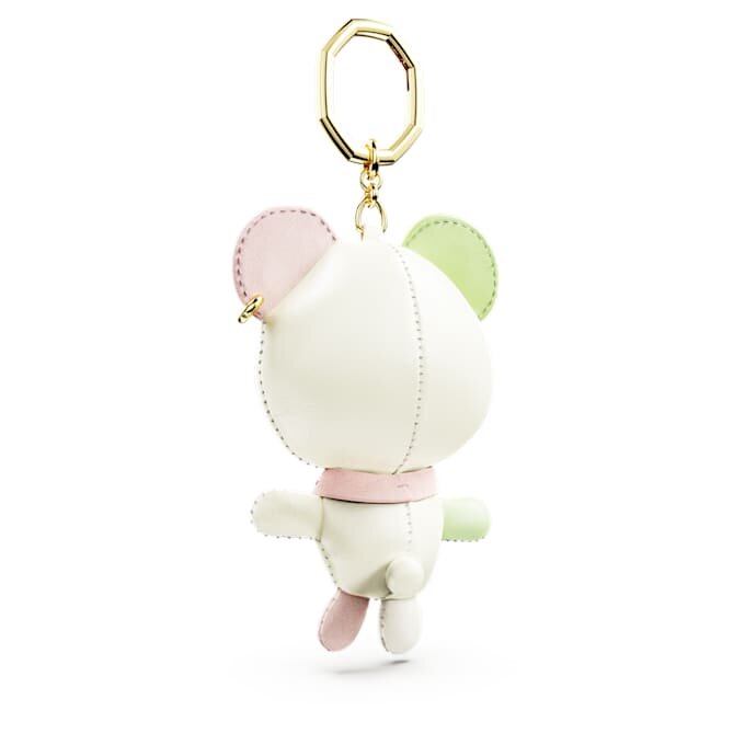 Teddy Bag Charm Bear, Multicolored, Gold-Tone Plated Teddy Bag Charm Bear, Multicolored, Gold-Tone Plated