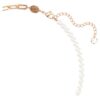 Teddy Pendant Crystal Pearl, Bear, Pink, Rose Gold-Tone Plated