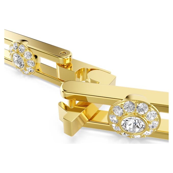 Una Angelic Extender Round Cut, White, Gold-Tone Plated Una Angelic Extender Round Cut, White, Gold-Tone Plated