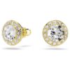 Una Angelic Set Set (3), Round Cut, White, Gold-Tone Plated