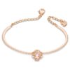 Una Bangle Clover, Pink, Rose Gold-Tone Plated Una Bangle Clover, Pink, Rose Gold-Tone Plated