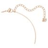 Una Necklace Clover, Pink, Rose Gold-Tone Plated