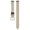 Watch Strap 12 Mm (0.47″) Width, Leather, Black, Stainless Steel Watch Strap 12 Mm (0.47″) Width, Leather, Black, Stainless Steel
