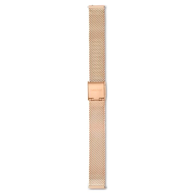 Watch Strap 13 Mm (0.51″) Width, Metal, Rose Gold Tone, Rose Gold-Tone Finish Watch Strap 13 Mm (0.51″) Width, Metal, Rose Gold Tone, Rose Gold-Tone Finish