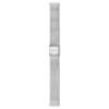Watch Strap 13 Mm (0.51″) Width, Metal, Silver Tone, Stainless Steel