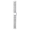 Watch Strap 13 Mm (0.51″) Width, Metal, Silver Tone, Stainless Steel