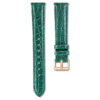 Watch Strap 16 Mm (0.63″) Width, Leather with Stitching, Green Watch Strap 16 Mm (0.63″) Width, Leather with Stitching, Green