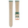 Watch Strap 16 Mm (0.63″) Width, Leather with Stitching, Green Watch Strap 16 Mm (0.63″) Width, Leather with Stitching, Green